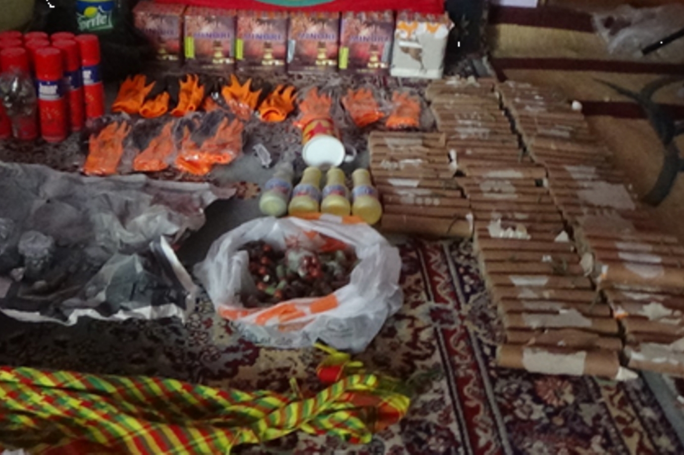 Ağrı’da PKK'li molotof bombalarıyla yakalandı